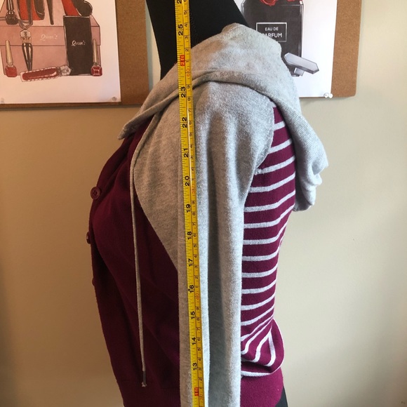 Super comfy varsity jacket hoodie💕 - Picture 5 of 7